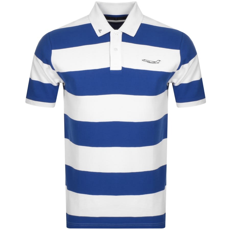 Alternative Image for ProductBillionaire Boys Club Short Sleeved Polo Blue1